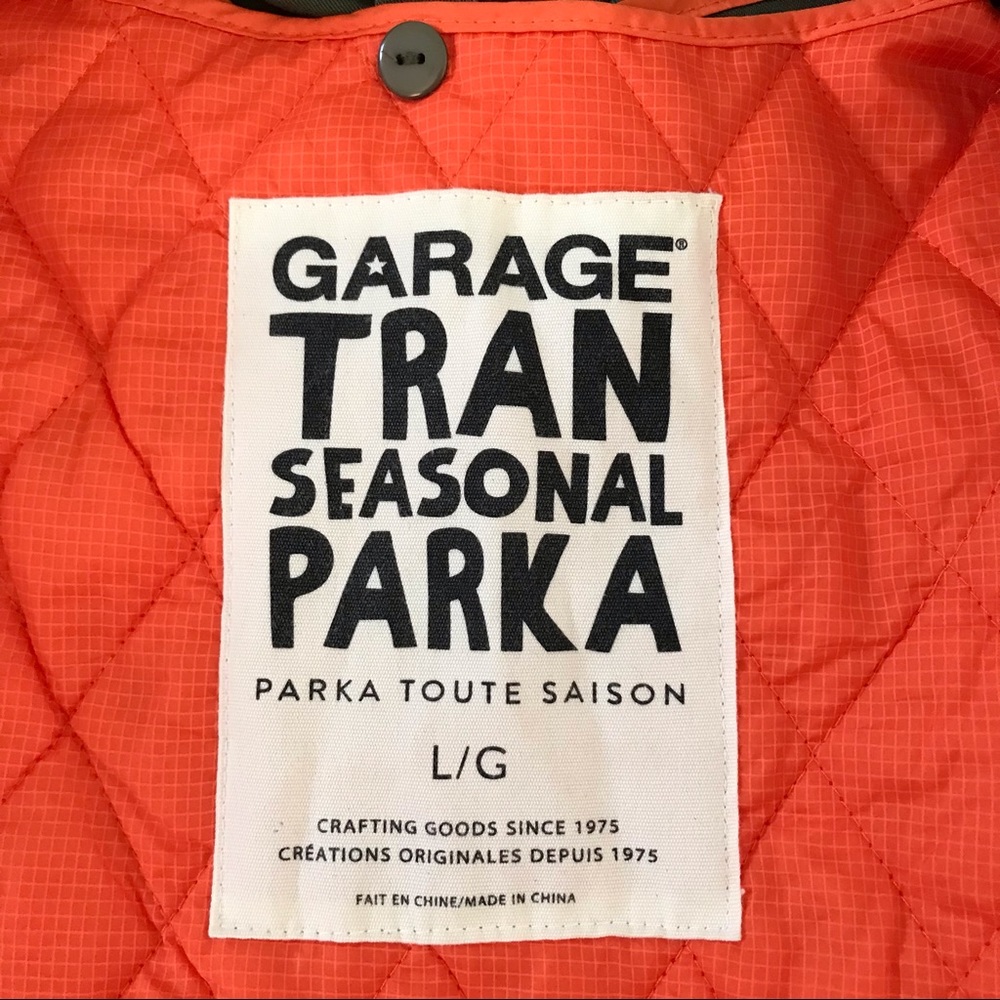 Garage Tran Seasonal, Parka, size L, MilitaryGreen - Picture 3 of 4